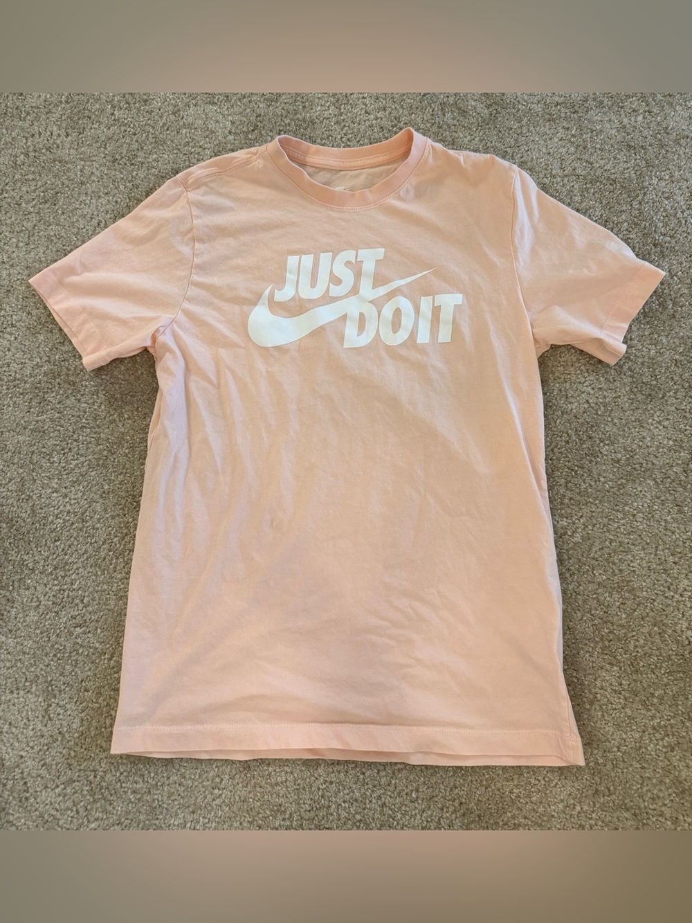 Nike just do it pink comfy T shirt